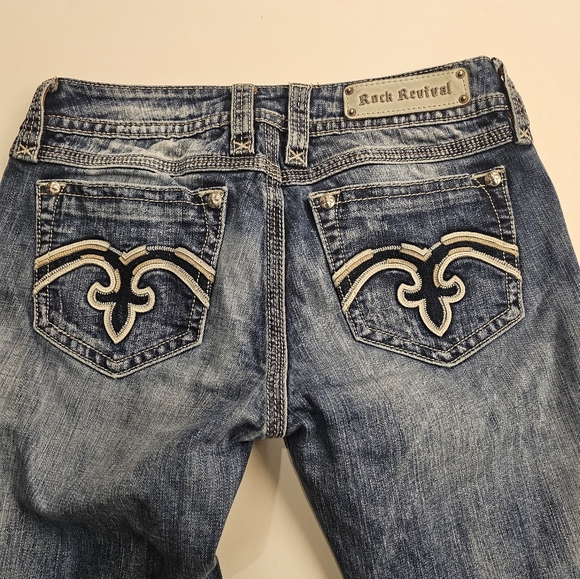 Y2k vintage Rock Revival Alanis Low-rise jeans - Picture 5 of 7